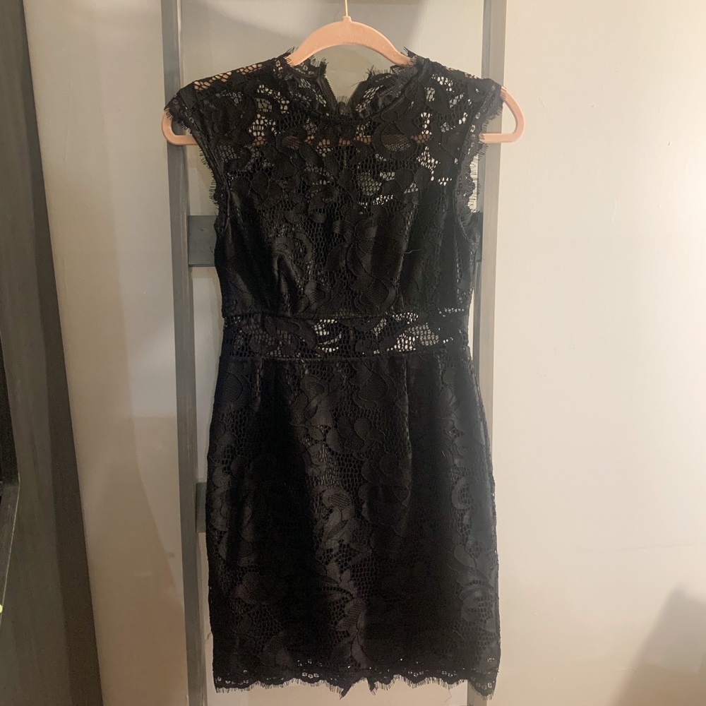 Forever 21 Black Lace Dress